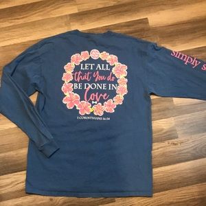 Large SS long sleeve shirt
